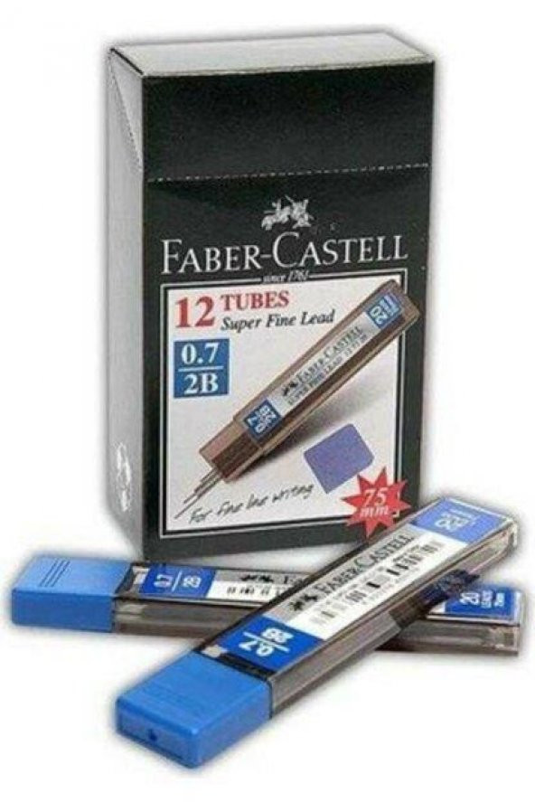 FABER CASTELL MIN 07 2B 75mm.12LI (5090127720)