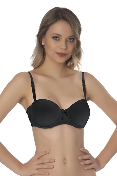 Akala Micro Dolgulu Cup Straplez Kadın Sütyen 3156 - 2