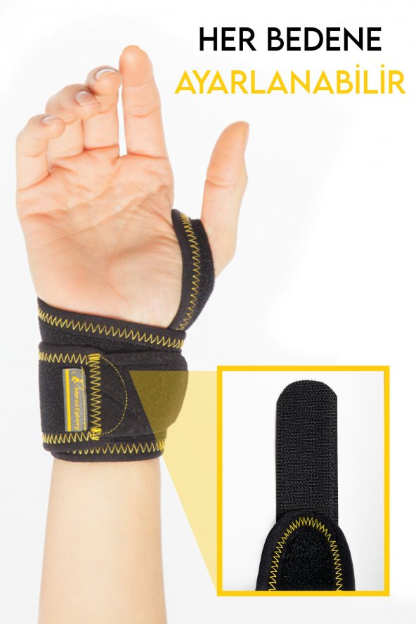 MORSA CYBERG® El Bilek Bandajı STANDART BEDEN - 4