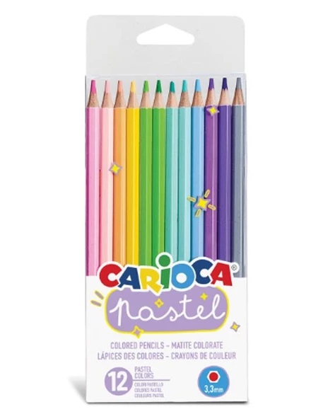 Carioca Kuru Boya Kalemi 12 Renk