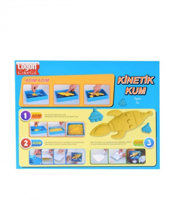 Logon Kinetik Kum Uzay Gemisi 300gr - 2