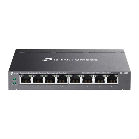 Tp-Link Omada DS108GP 8 Port Gigabit Switch