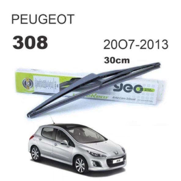 Peugeot 308 Arka Silecek Süpürgesi 2007 - 2013 30 cm