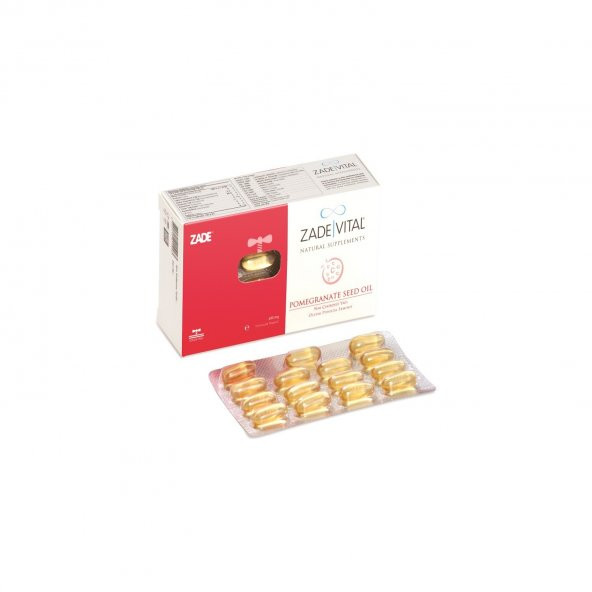 Zade Vital Nar Çekirdeği Yağı Blister 30 Kapsül