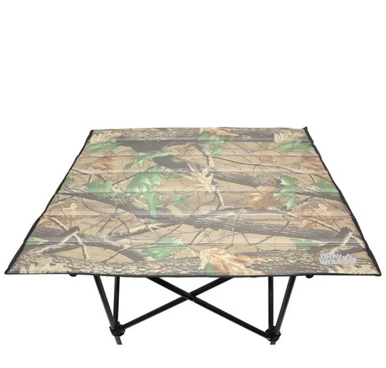 Captain Katlanır Ahşap Balıkçı Kamp Masası 65X73X64cm - Resim 11