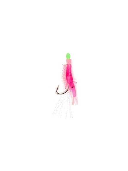 Sabiki Living Shrimp Pink Karides No:10-7 Kanca 5li Lüfer Palamut Levrek Çaparisi - Resim 4