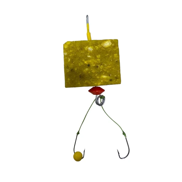 Mısır Küspeli Rig Aparatlı 2 İğneli Başlık, Küspeli Hazır Takım ürün görseli 1