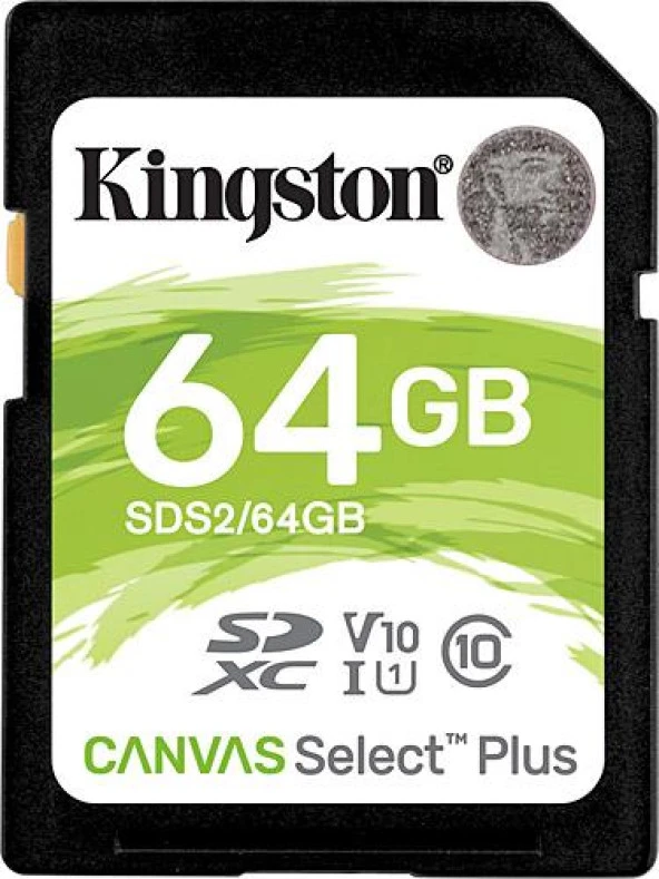 Kingston 64GB SDXC Canvas Select Plus Hafıza Kartı SDS2/64GB - 2