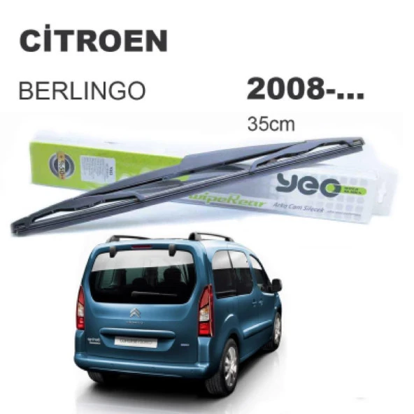 Citroen Berlingo Arka Silecek Süpürgesi 2008 - 2017 35 cm