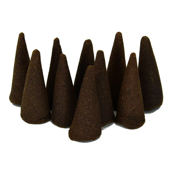 Hem Tütsü Çilek Kokulu 10 Konik Tütsü - Strawberry - Resim 2