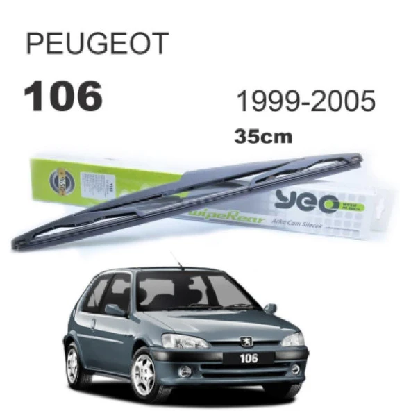 Peugeot 106 Arka Silecek Süpürgesi 1998 - 2003 35 cm