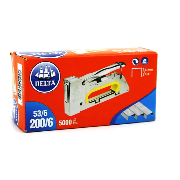 Delta Çakma Zımba Teli 53-6/200-6 201 Serisi 5000 Adet - 1