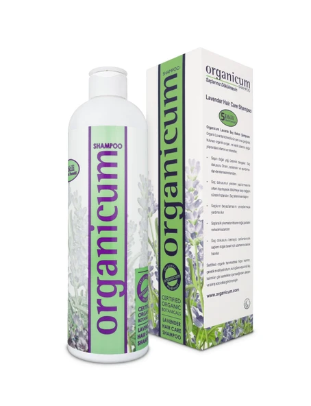 Organicum Lavanta Saç Bakım Şampuanı 350 ml - 8