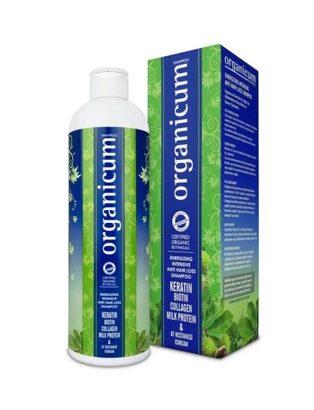 Organicum Yoğun Saç Dökülmelerine Karşı Bakım ve Onarım Şampuanı 350ml - 7