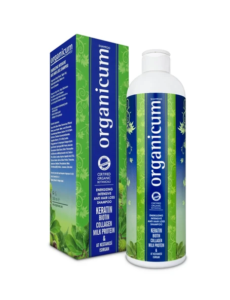 Organicum Yoğun Saç Dökülmelerine Karşı Bakım ve Onarım Şampuanı 350ml