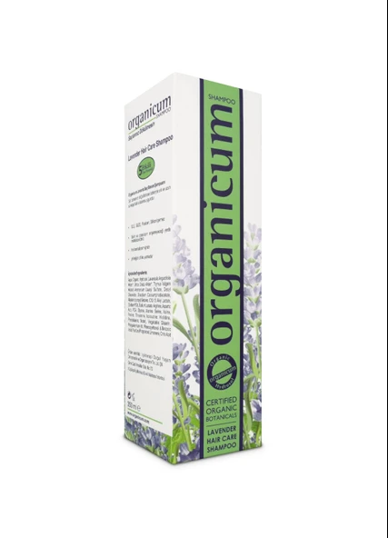 Organicum Lavanta Saç Bakım Şampuanı 350 ml - 7