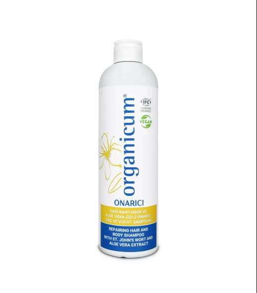 Organicum Aloe Vera ve Sarı Kantaronlu Saç ve Vücut Şampuanı 350 ml