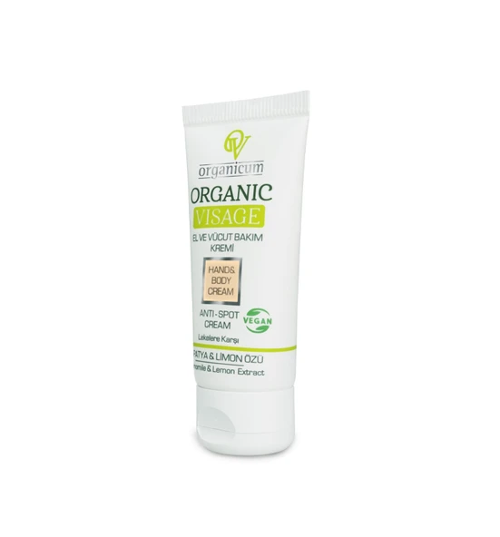 Organicum Organic Visage El ve Vücut Bakım Kremi 60 ml Lekelere Karşı Papatya ve Limon Özlü - 2