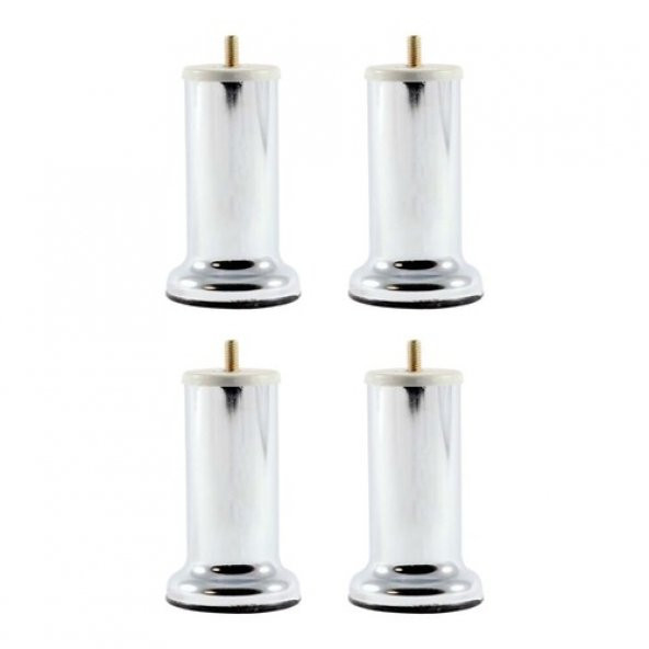 15 Cm Baza Ayağı Koltuk Ayağı Kanepe Ayağı Civatalı 3/8" (KALIN DİŞ) (4 Adet)
