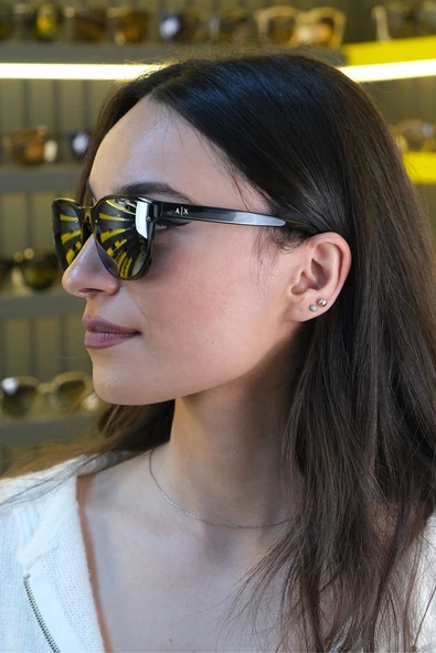 Armani Exchange Unisex Güneş Gözlüğü 0AX4097S-81586G - 2