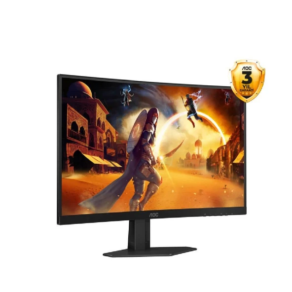AOC C27G4ZXE 27" 280 Hz 0,3 ms FreeSync HDR10 Fast VA Curved Oyuncu Monitör - 2
