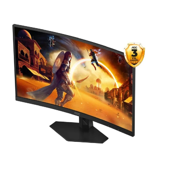 AOC C27G4ZXE 27" 280 Hz 0,3 ms FreeSync HDR10 Fast VA Curved Oyuncu Monitör - 5