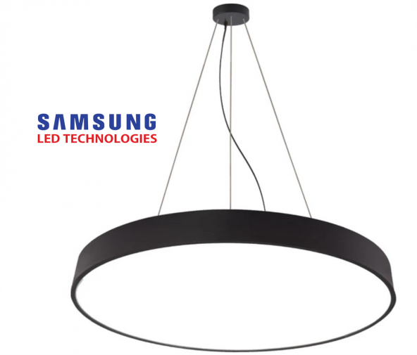 Lambaled Dekoratif Daire Sarkıt Lineer Aydınlatma - 120cm - 2