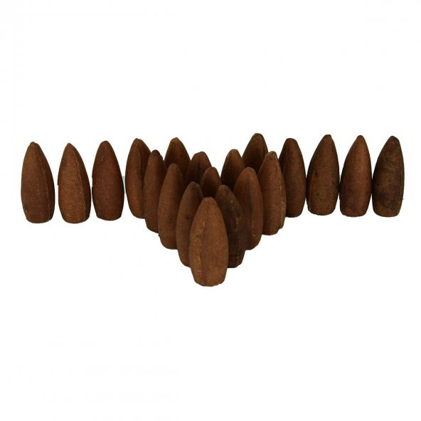 Geri Akış Şelale Misk Kokulu 40 Konik Tütsü - Musk Backflow Incense Cones - 2