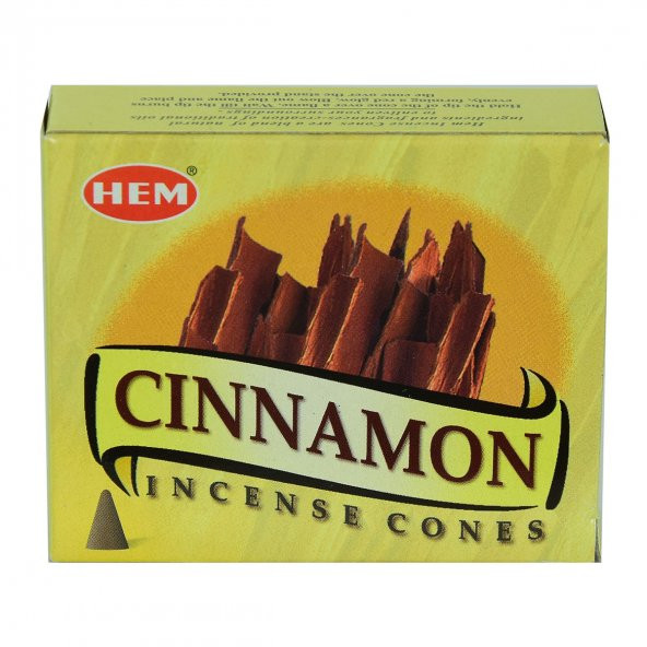 Tarçın Kokulu 10 Konik Tütsü - Cinnamon 10 İncense Cones