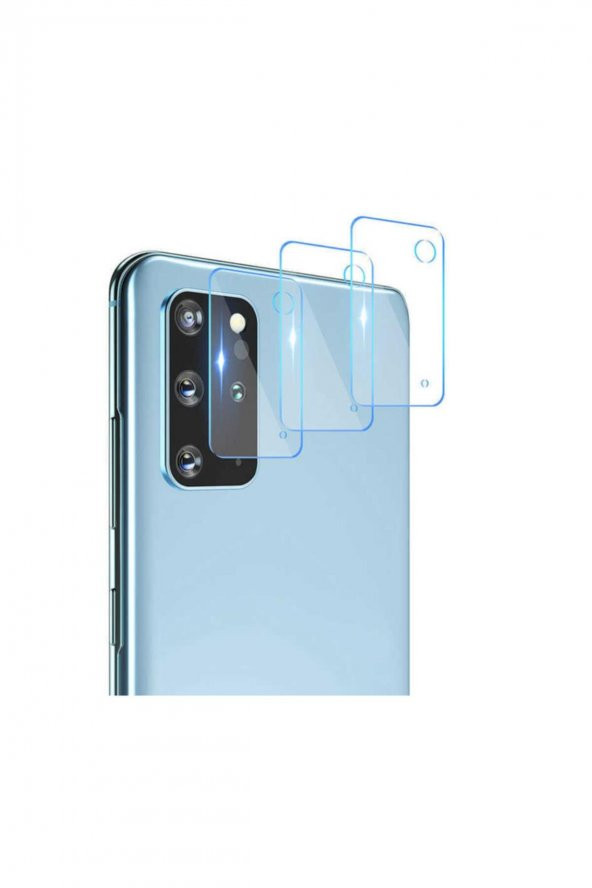 ECR Samsung S20 Plus Kırılmayan Kamera Koruyucu (2 Adet)