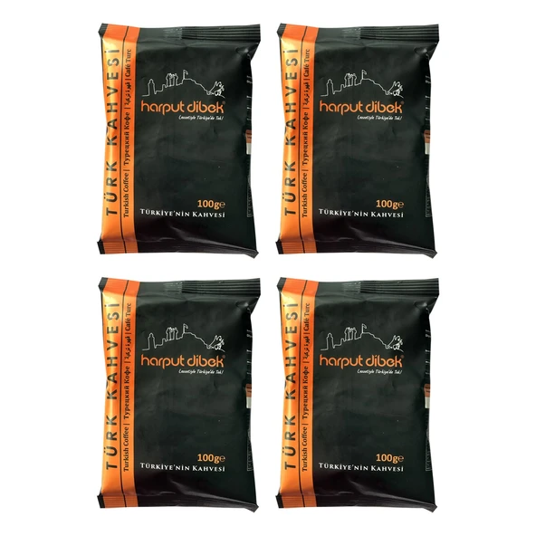 Harput Dibek Türk Kahvesi 100 gr x 4 Adet
