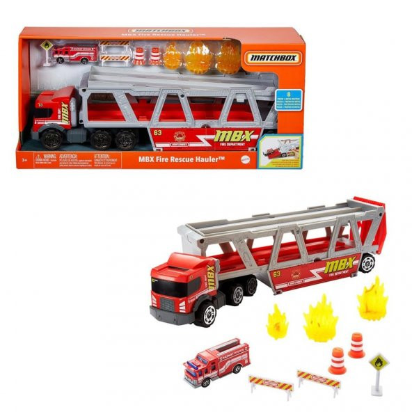 Matchbox Taşıyıcı İtfaiye Aracı Oyun Seti