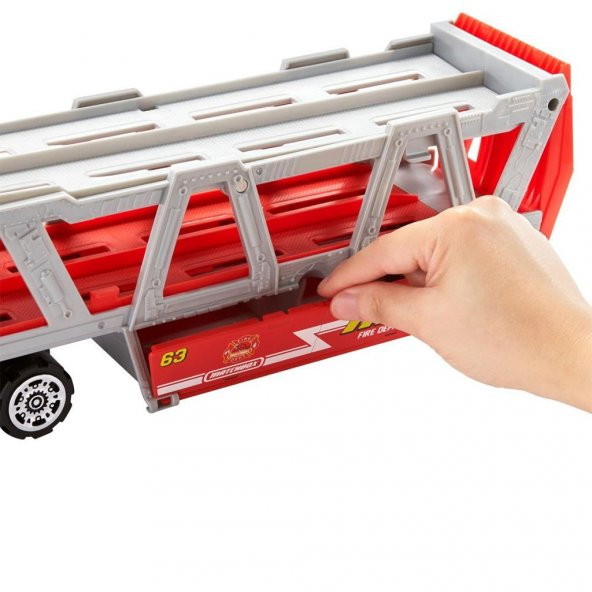 Matchbox Taşıyıcı İtfaiye Aracı Oyun Seti - 3