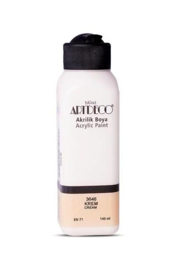 Artdeco Akrilik Boya 140 ML Krem 070R-3646