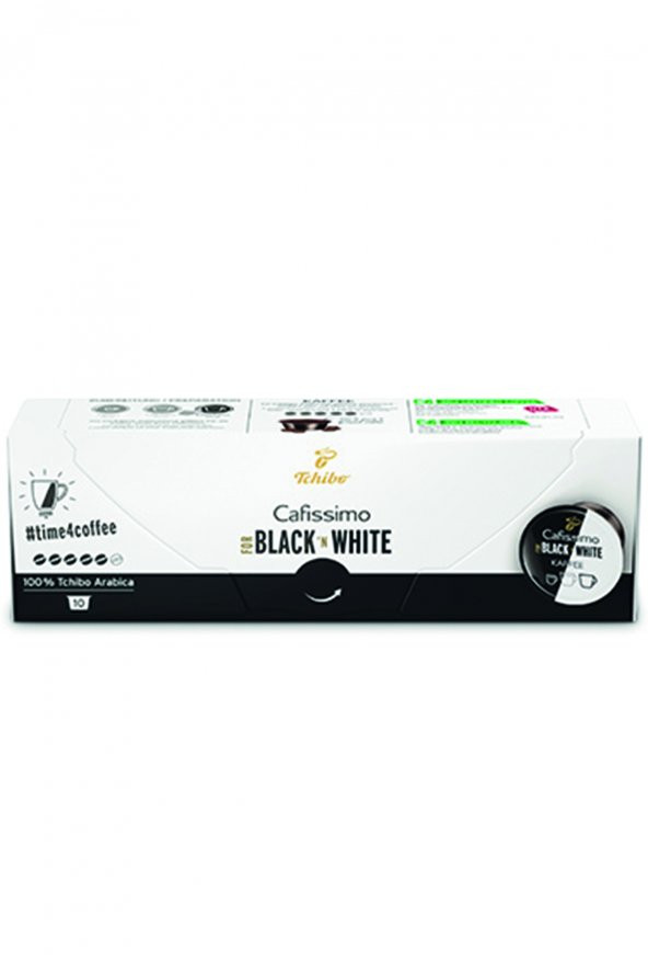 Tchibo Cafissimo Kaffee Black White 10'lu Kapsül Kahve - 2