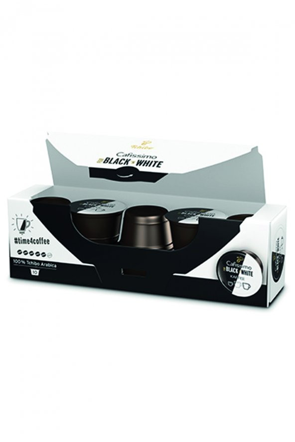 Tchibo Cafissimo Kaffee Black White 10'lu Kapsül Kahve - 3