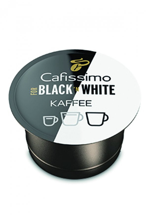 Tchibo Cafissimo Kaffee Black White 10'lu Kapsül Kahve - 5