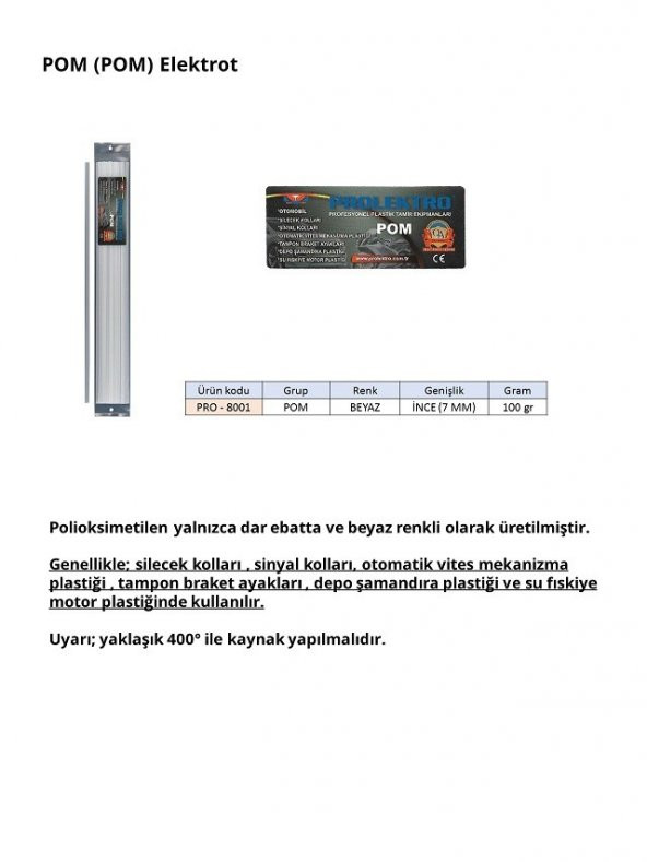Prolektro Pom - Plastik Elektrot - 3