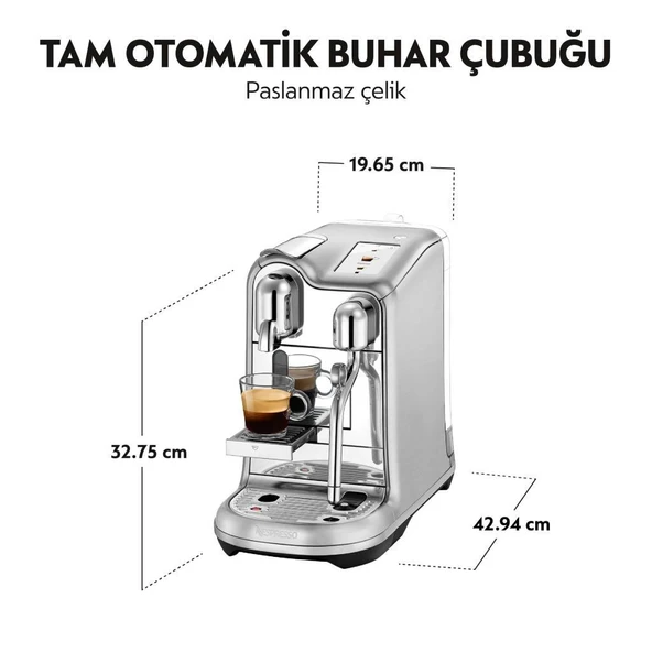 Nespresso J620 Creatista Pro Süt Çözümlü Kapsüllü Kahve Makinesi - 3