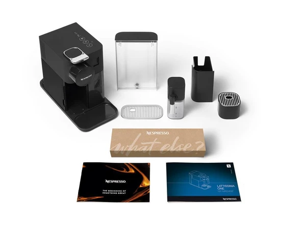 Nespresso F121 Latissima One Süt Çözümlü Kapsüllü Kahve Makinesi Siyah - 7