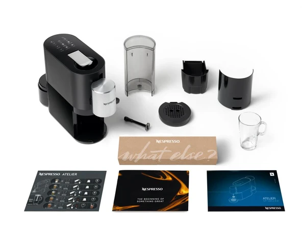 Nespresso S85 Atelier Süt Çözümlü Kapsüllü Kahve Makinesi Siyah - 7