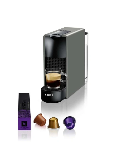 Nespresso C30 Essenza Mini Kapsüllü Kahve Makinesi Gri