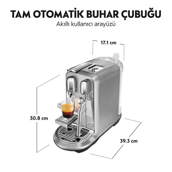 Nespresso J520 Creatista Plus Süt Çözümlü Kapsüllü Kahve Makinesi - 3