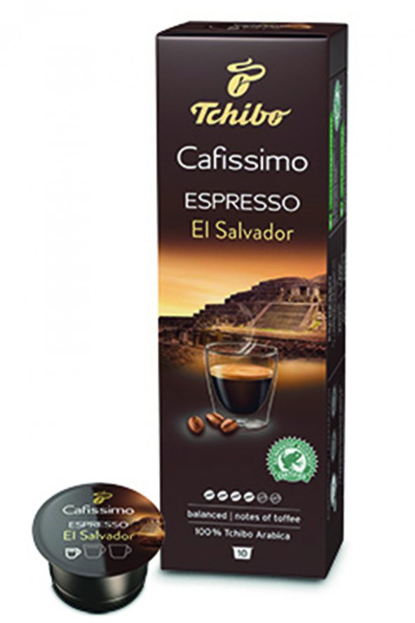Tchibo Cafissimo Espresso El Salvador 10'Lu Kapsül Kahve