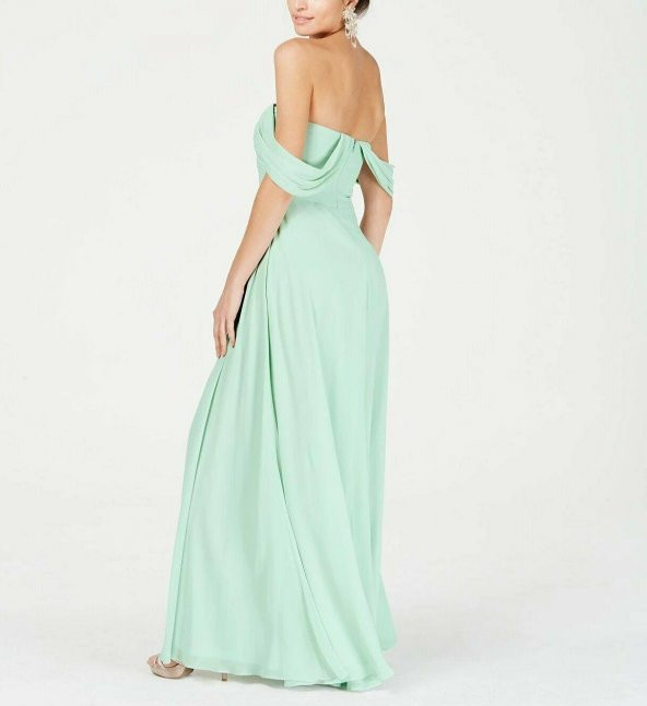 Payet Kalpler Straplez Abiye - 3