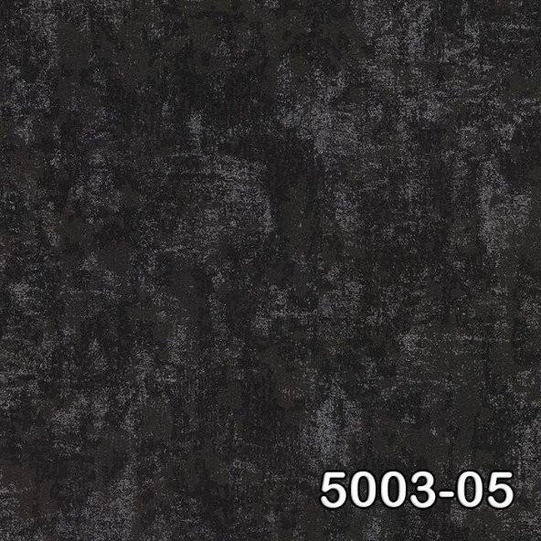 Decowall Retro 5003-05 Siyah Eskitme Görünümlü Duvar Kağıdı 16,50 M²