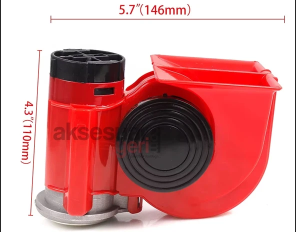Ferrari Korna 12v Yüksek Ses - İthal Ürün - 3
