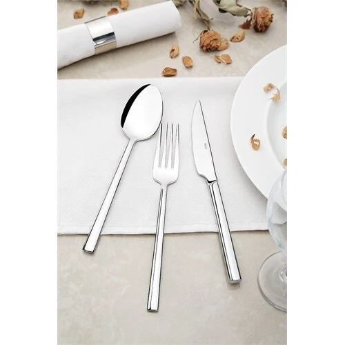 Nehir Dalyan Sade 12 Li Tatlı Kaşık - Resim 2