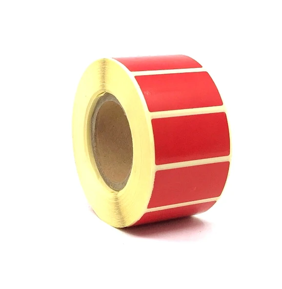 Mikronbil 20x40 1000 Li Lamine Termal Etiket Kırmızı - 2