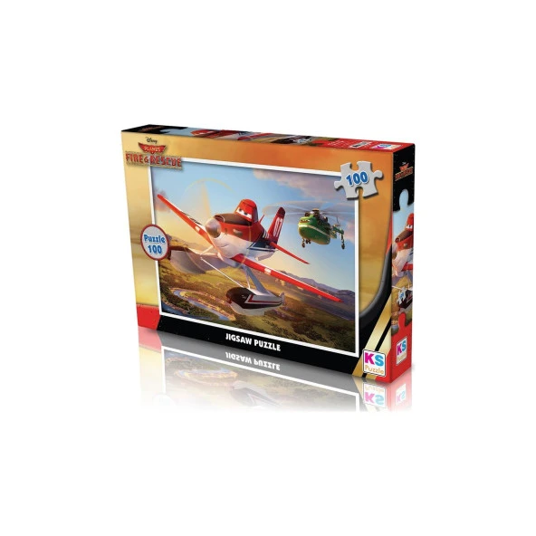 Ks Games Puzzle 100 Parça Planes PL 714